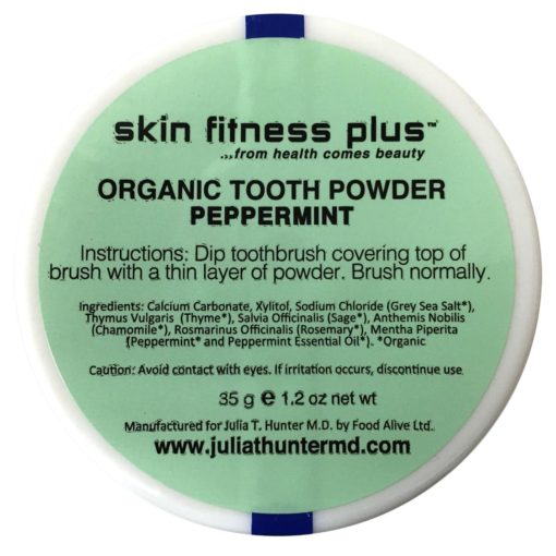 Organic Tooth Powder Peppermint